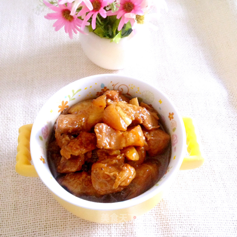 Stewed Pork Feet with Fermented Bean Curd recipe