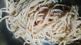 "fresh Food" Celery and Bean Braid Shreds recipe