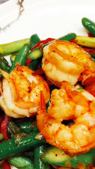 Asparagus and Shrimp recipe