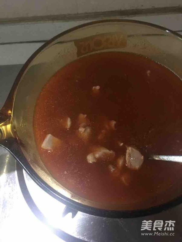 Spicy Chicken Rice Cake Soup recipe