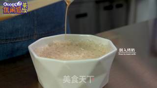 Taro Balls Baked Milk Crushed Ice recipe