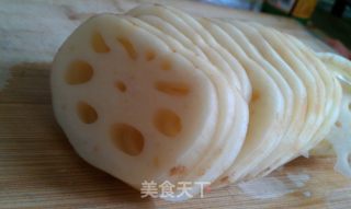 Cold Lotus Root Slices recipe