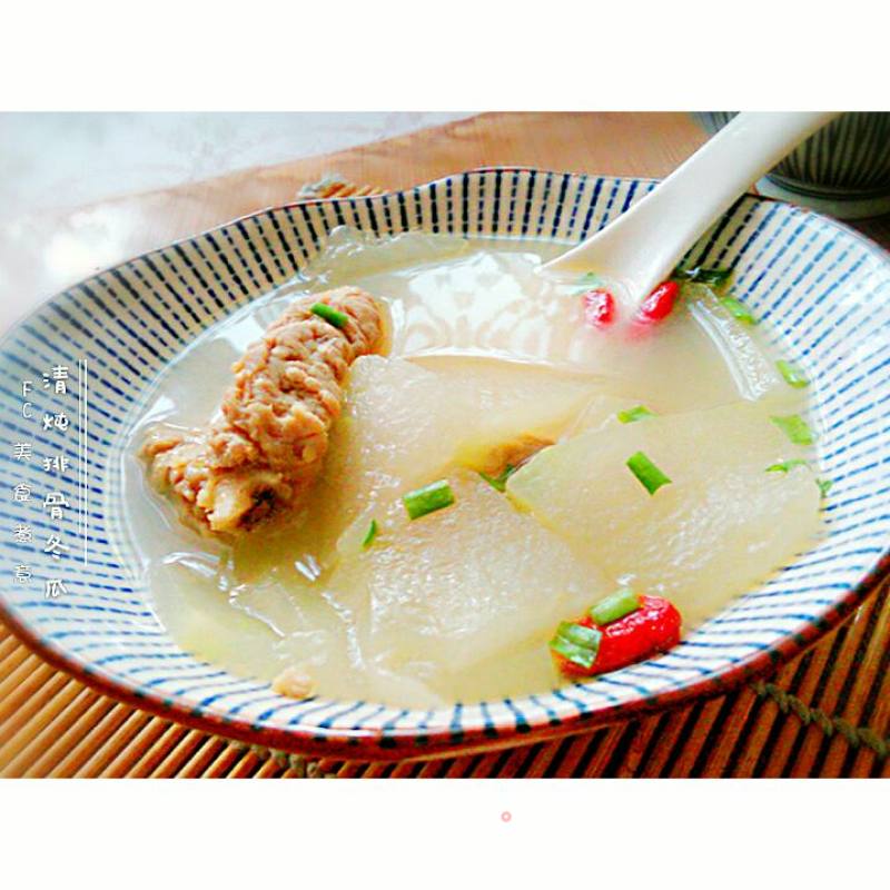 Stewed Pork Ribs and Winter Melon recipe