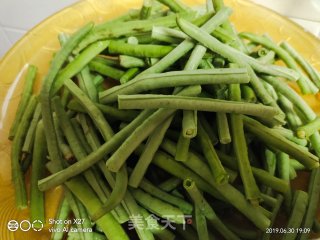 Stir-fried Beans with Food recipe