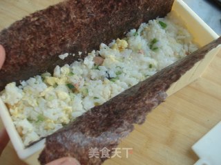 Fried Rice Sushi recipe