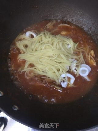 Seafood Tomato Pasta recipe