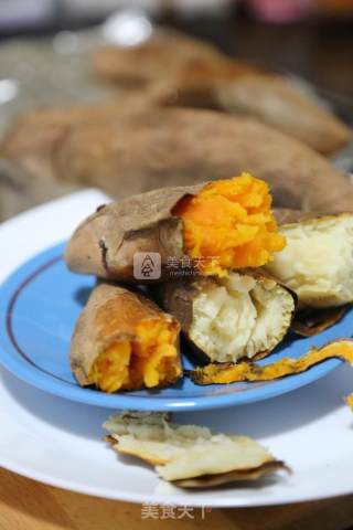 Aca Oven Version Roasted Sweet Potatoes-so Simple As No Friends recipe