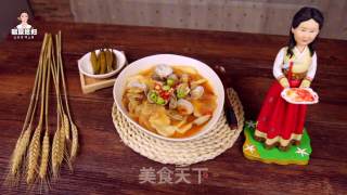Spicy Cabbage Noodle Soup recipe
