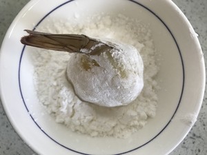 Golden Anchovy Shrimp Balls without A Drop of Oil recipe