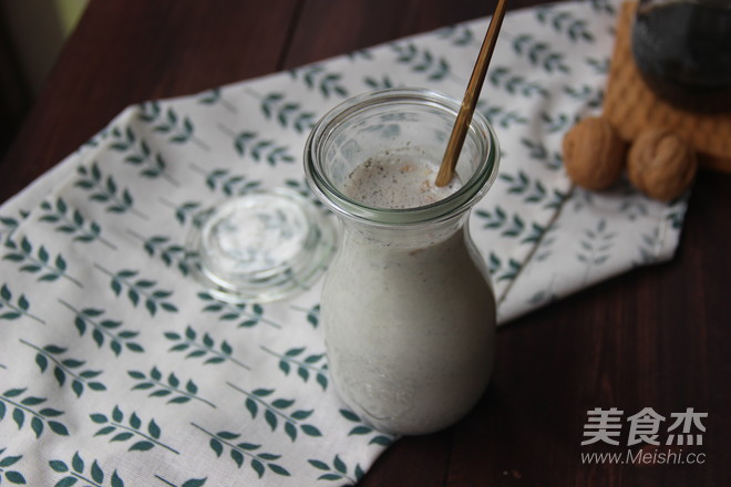 Black Sesame Walnut Milk recipe