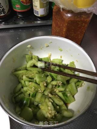 Super Easy Cucumber Salad recipe