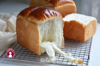 One-time Fermentation Milk Drawing Bread recipe