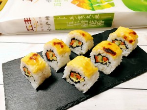 Super Delicious Cheese Sushi, An Unforgettable Bite recipe