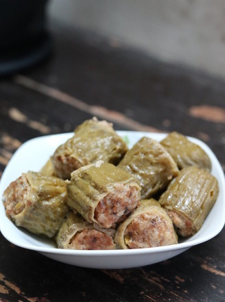 Bitter Gourd Stuffed Meat recipe