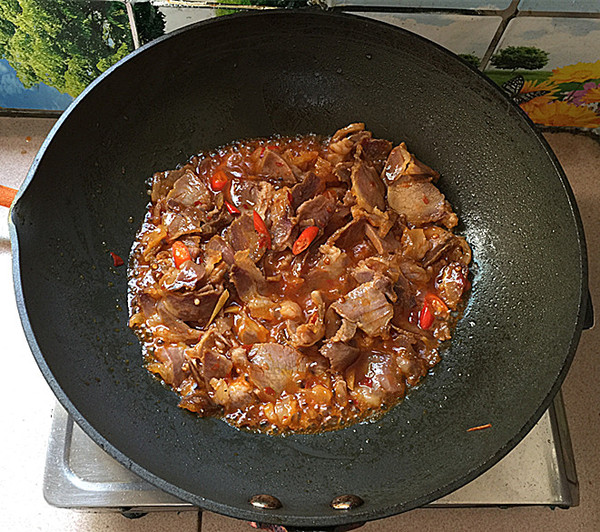 Stir-fried Cured Lean Pork with Mixed Vegetables recipe