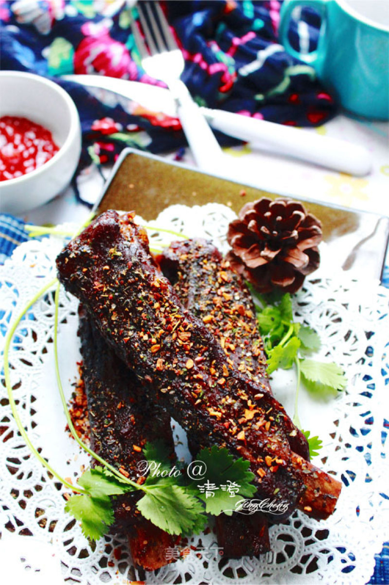 Secret Grilled Ribs recipe