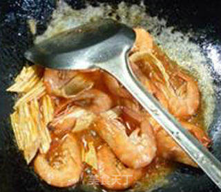 Shrimp with Yuba and Spicy Sauce recipe