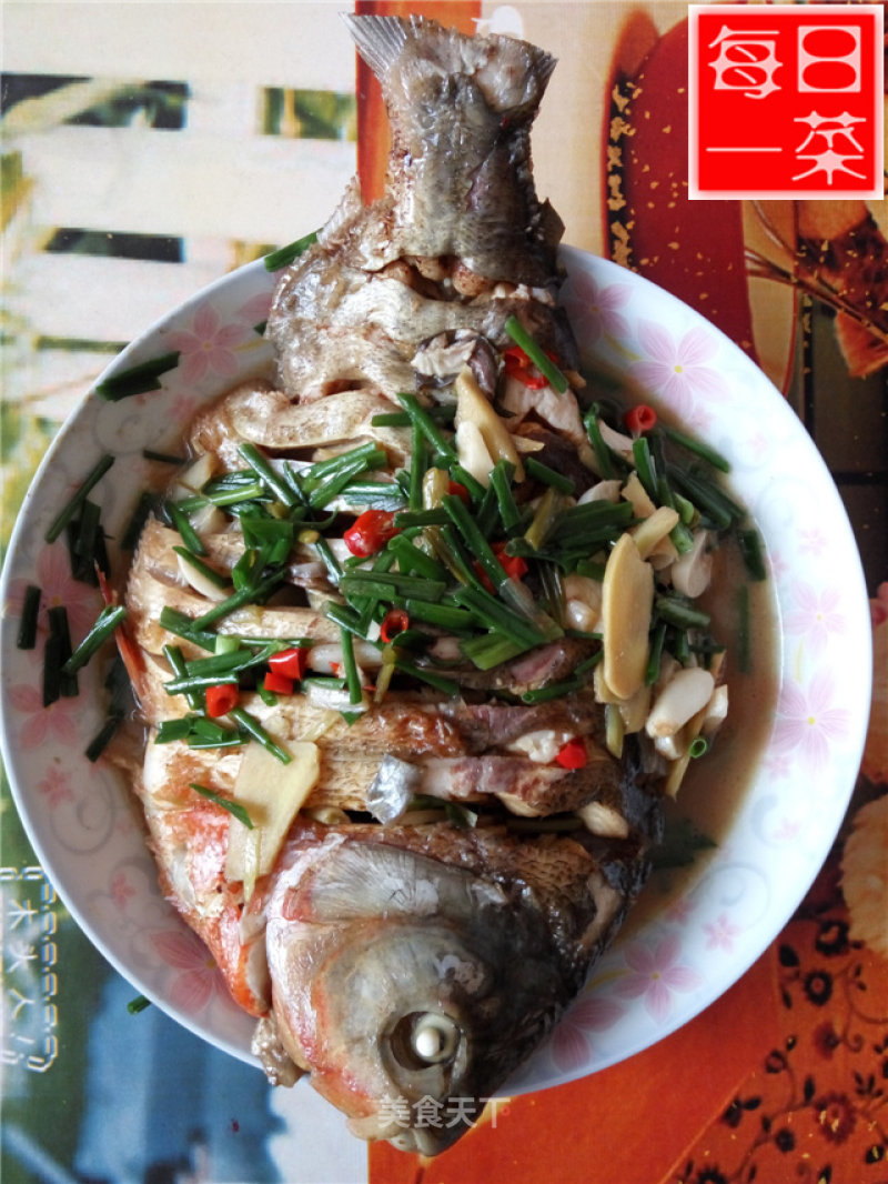 Caibaobao's One Dish A Day: Making Braised Fish recipe