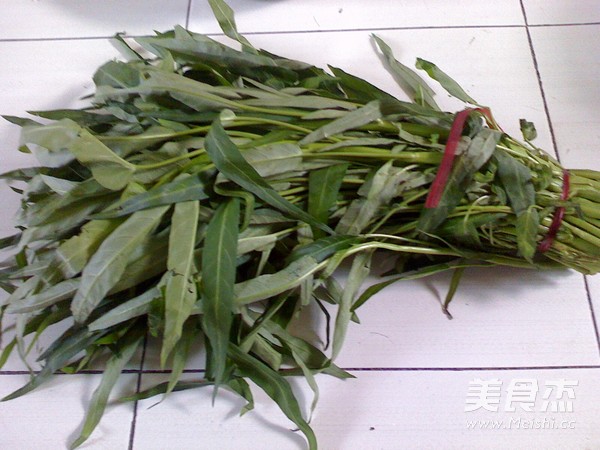 Stir-fried Water Spinach recipe