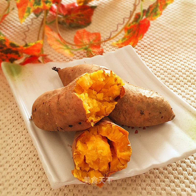 Air Fryer Version Roasted Sweet Potatoes recipe