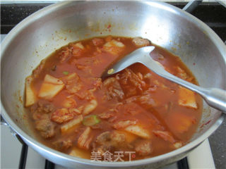 Korean Stone Pot Kimchi Soup recipe