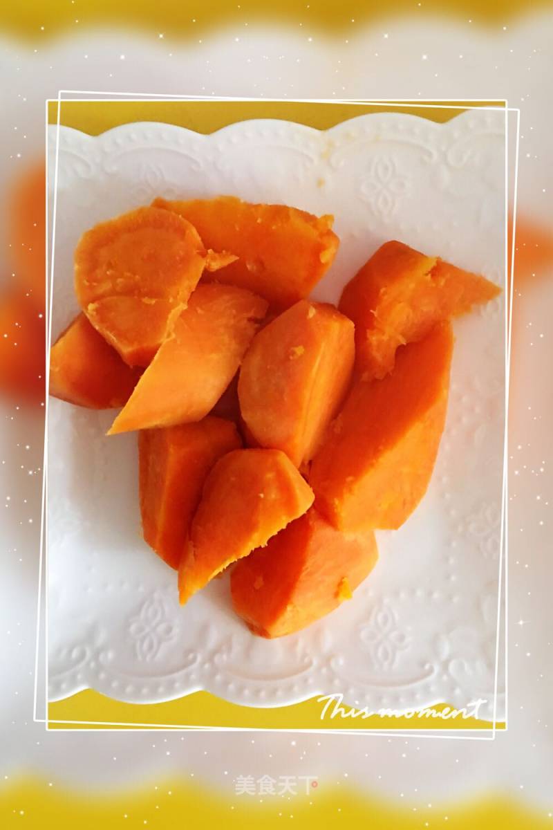 Microwave Braised Sweet Potatoes recipe