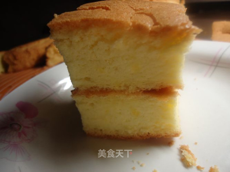 Chiffon Cake Made for The First Time recipe