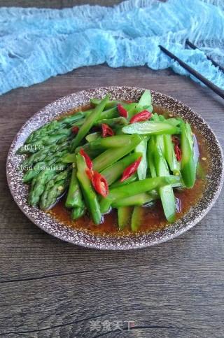 Asparagus in Oyster Sauce recipe