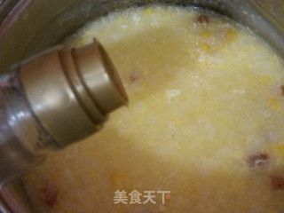 Corn Egg Porridge recipe