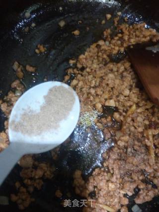 Steamed Tofu with Minced Meat recipe