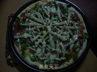 Beef and Mushroom Pizza recipe