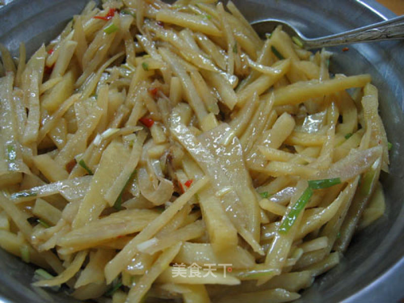 Vinegar Shredded Potatoes recipe