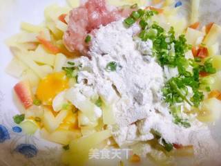 #春日美食#seaweed Minced Meat Potato Heart recipe