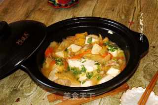 Tofu Stewed with Cabbage recipe