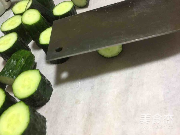 Raw Cucumber recipe