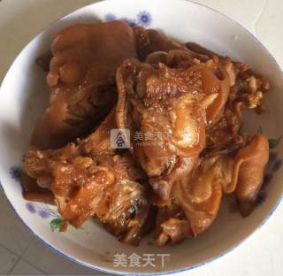 Orange Scented Trotter recipe