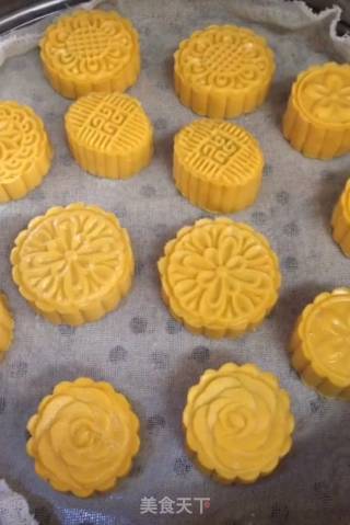 Pumpkin Red Bean Cake recipe