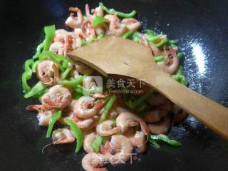 Fried Sea Prawns with Hot Pepper recipe