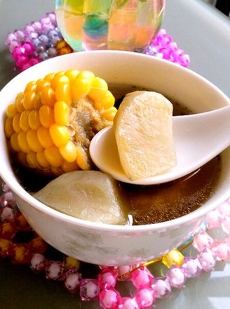 Corn Yacon and Pork Ribs Soup recipe