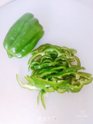 Green Pepper Shredded Pork recipe