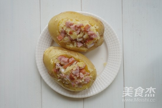 Sausage Baked Potatoes recipe