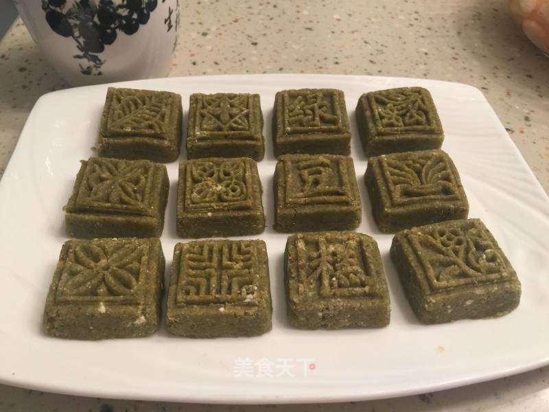 Honey Osmanthus Mung Bean Cake recipe