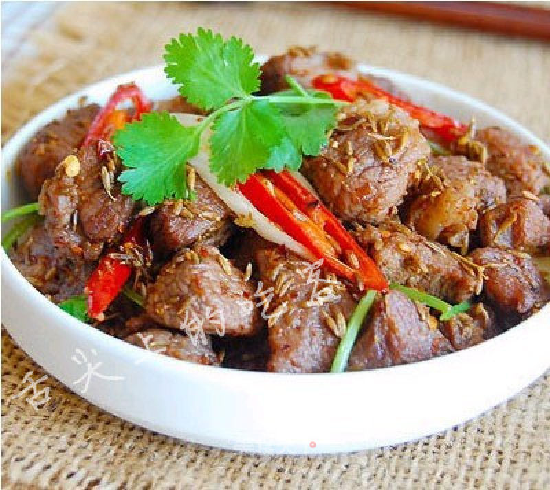 Cumin Lamb-a Eater on The Tip of Your Tongue recipe