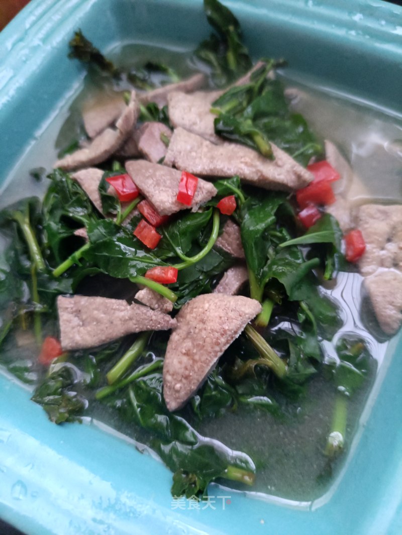 Wolfberry Head Pork Liver Soup recipe