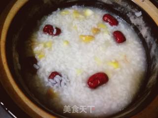 Chestnut Rice Porridge with Red Dates recipe