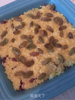 Yellow Glutinous Rice Cold Cake recipe