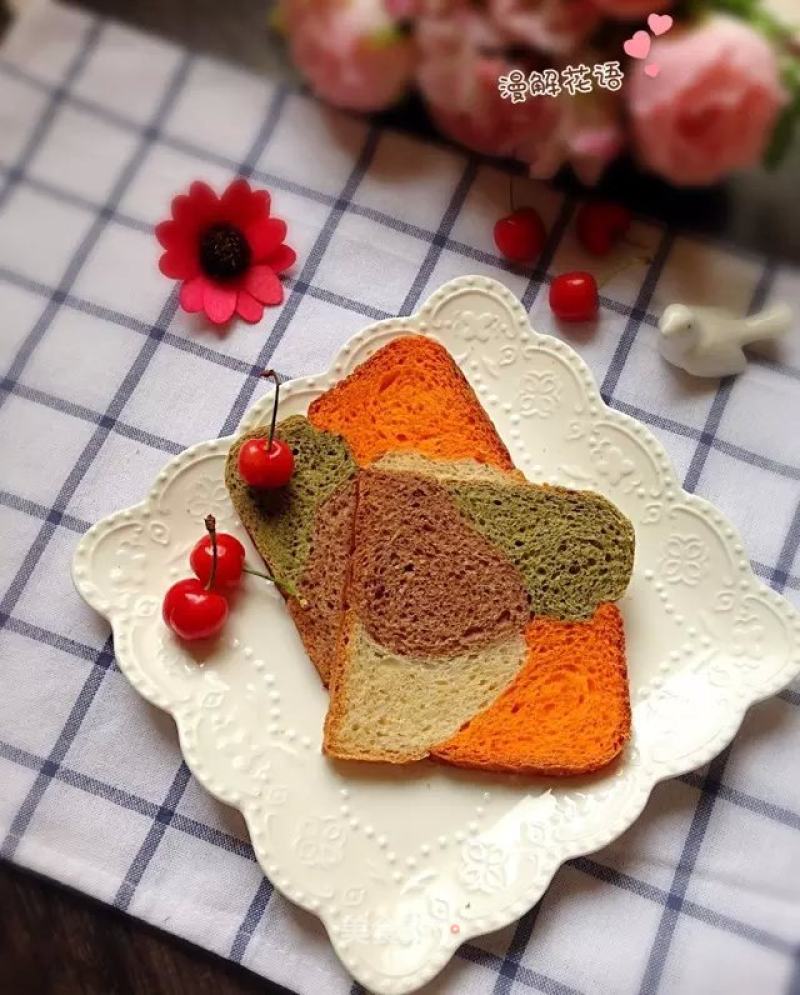Four-color Toast recipe