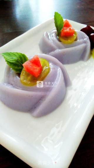 Taro Pudding [minimal and Express Edition] recipe