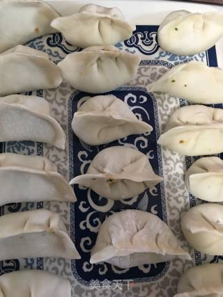 Handmade Dumplings with Fungus, Shiitake and Shepherd's Purse recipe