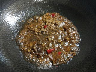 Minced Pork Drizzled with Cabbage recipe